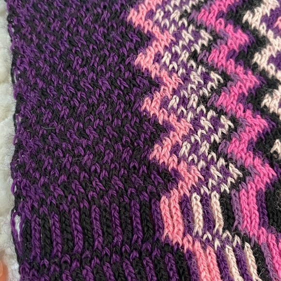 Missoni Giant Scarf Made in Italy Wool Blend Chevron Scarf Pashmina size.